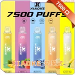 梟客 XIAOKE 7500 一次性電子煙｜超大容量，持久續航丨VapeShopee電子煙專賣